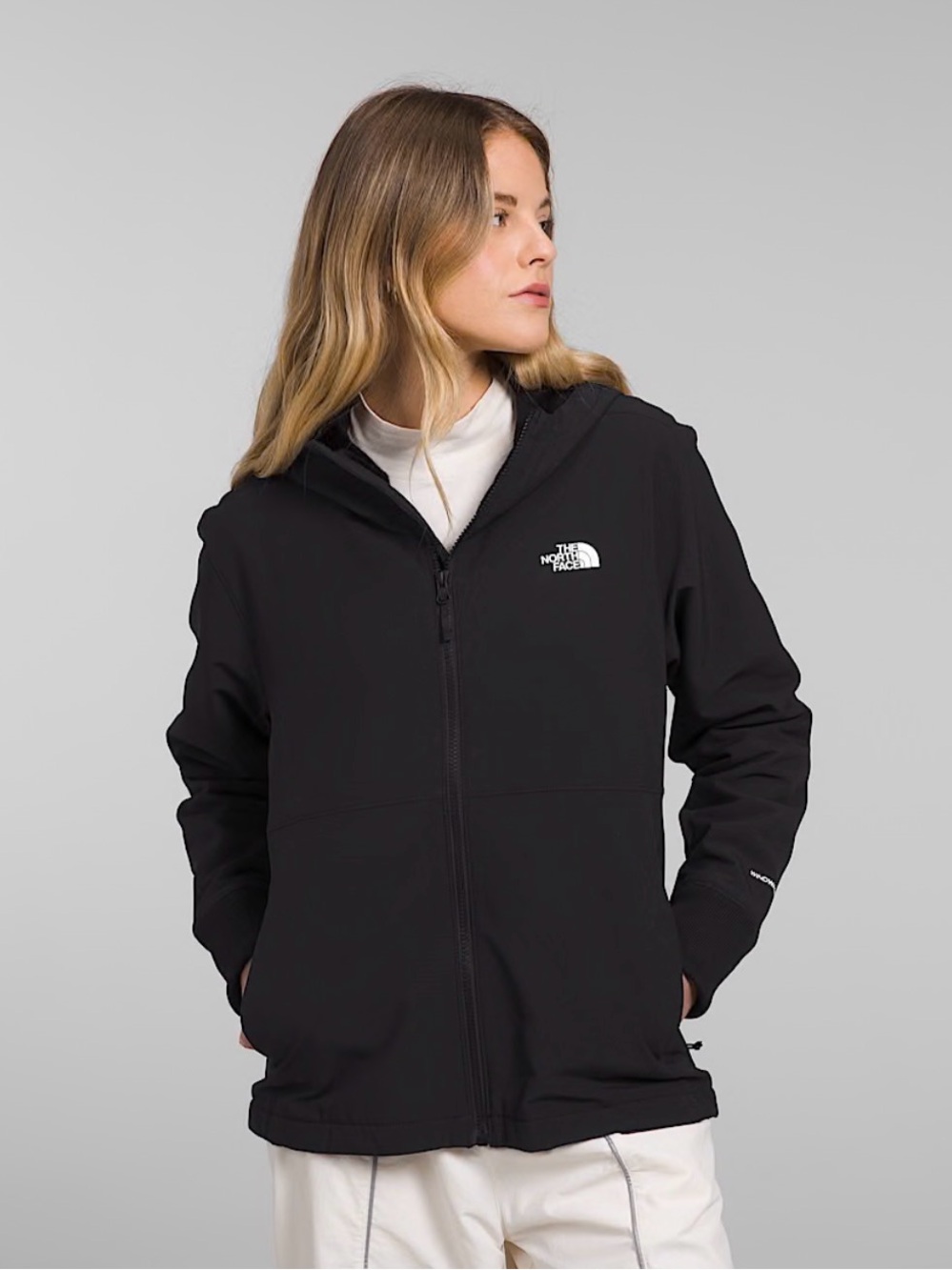 The North Face Women's Black Hooded Utility Jacket